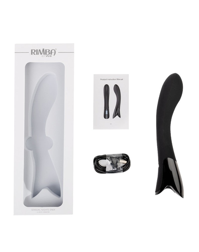 Rimba Toys - Sensual Nights SN04 - G-Punkt-Vibrator - Schwarz