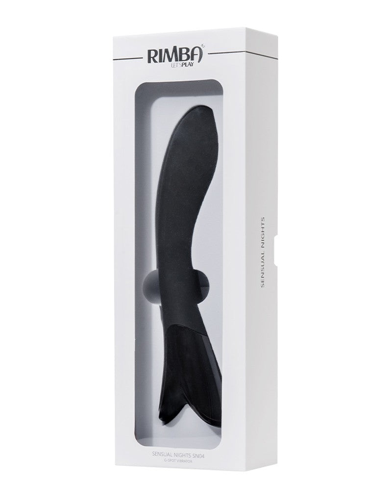 Rimba Toys - Sensual Nights SN04 - G-Punkt-Vibrator - Schwarz