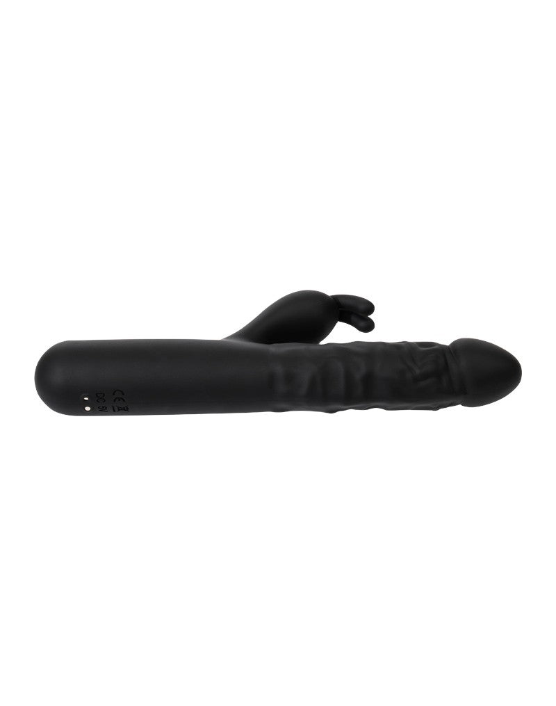 Rimba Toys - Sensual Nights SN06 - Realistischer Rabbit-Vibrator - Schwarz