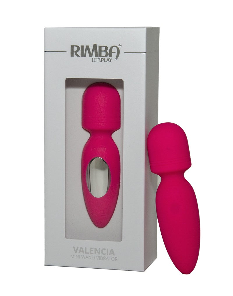 2: Rimba Toys - Valencia - Mini Wand Vibrator - Pink
