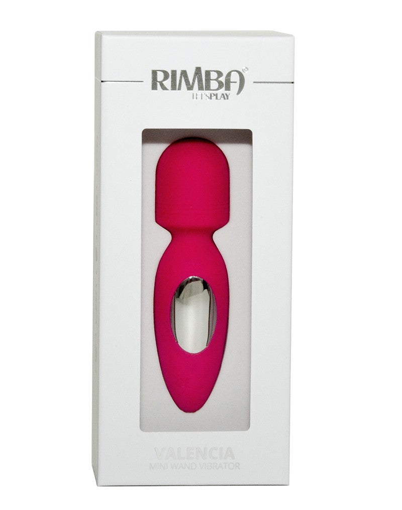 Rimba Toys - Valencia - Mini Wand Vibrator - Pink