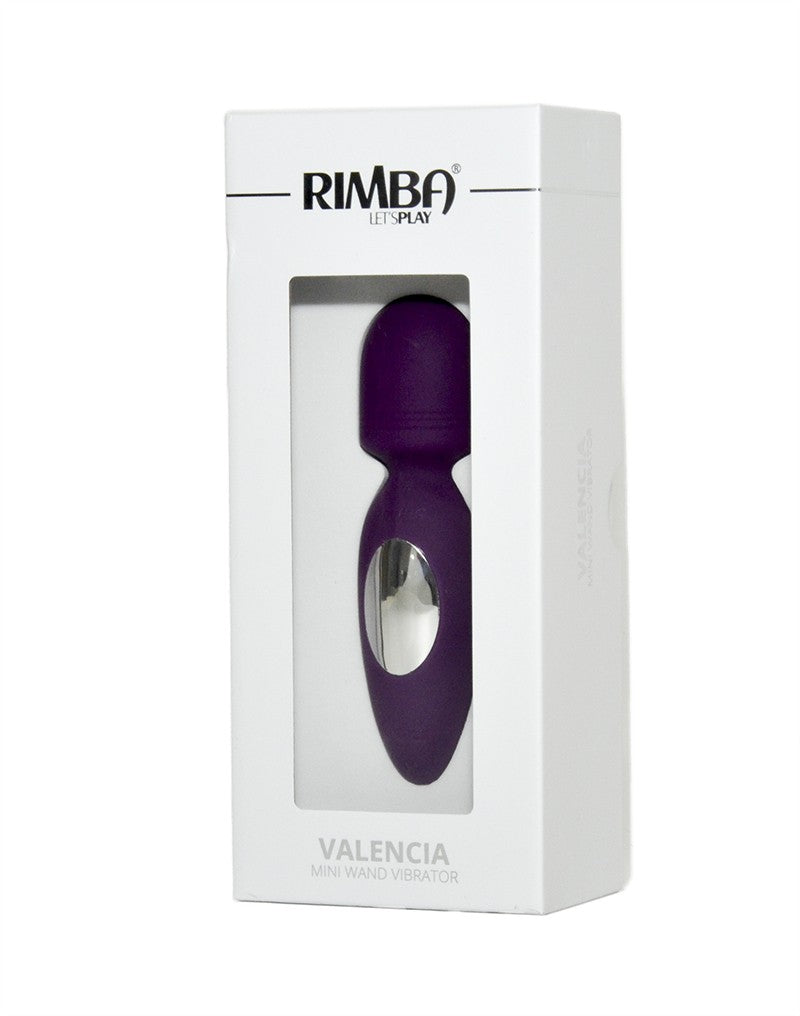 Rimba Toys - Valencia - Mini Wand Vibrator - Violett