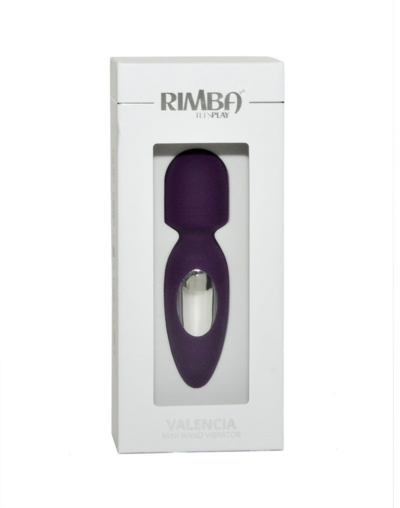 Rimba Toys - Valencia - Mini Wand Vibrator - Violett