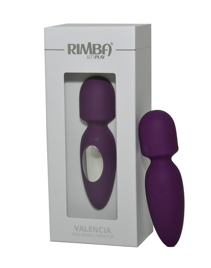 Rimba Toys - Valencia - Mini Wand Vibrator - Violett