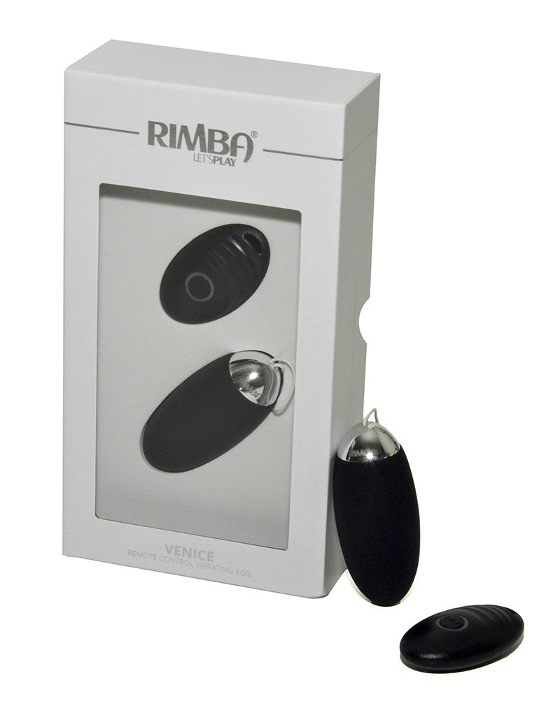 2: Rimba Toys - Venice - Eiervibrator mit Fernbedienung - Schwarz