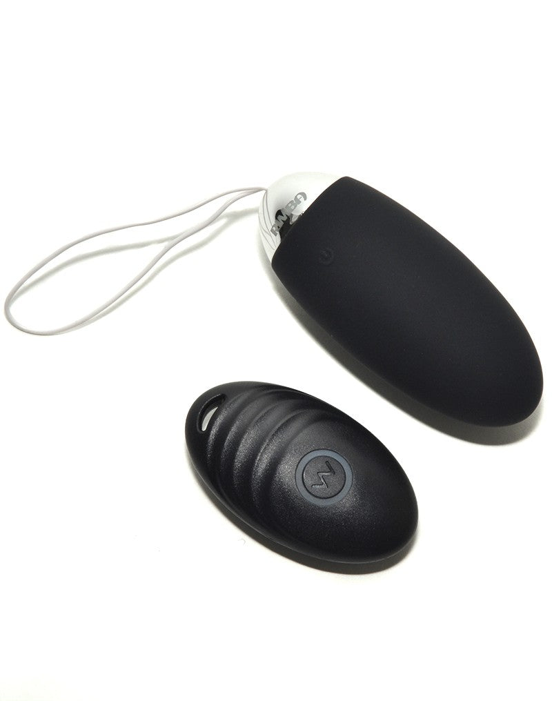 Rimba Toys - Venice - Eiervibrator mit Fernbedienung - Schwarz