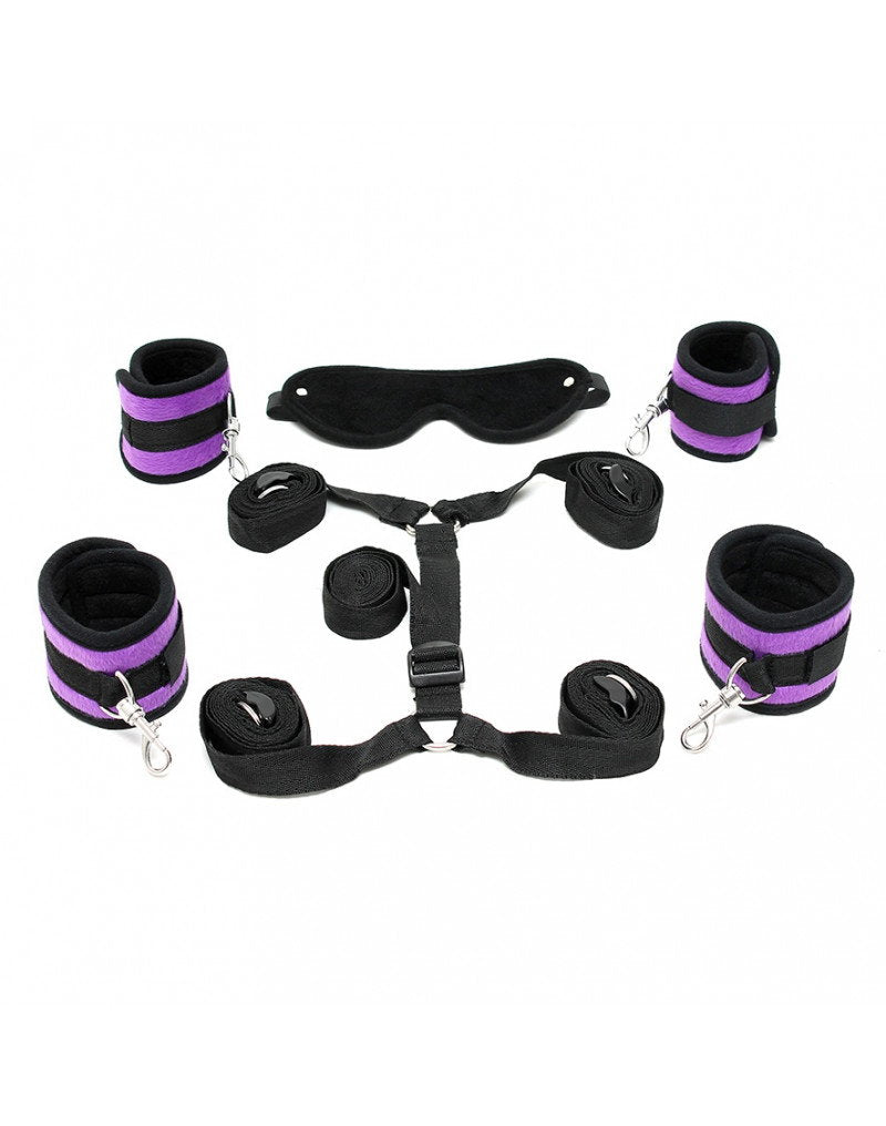 2: Rimba - Soft Bondage Unter dem Bett oder matrass Fessel set