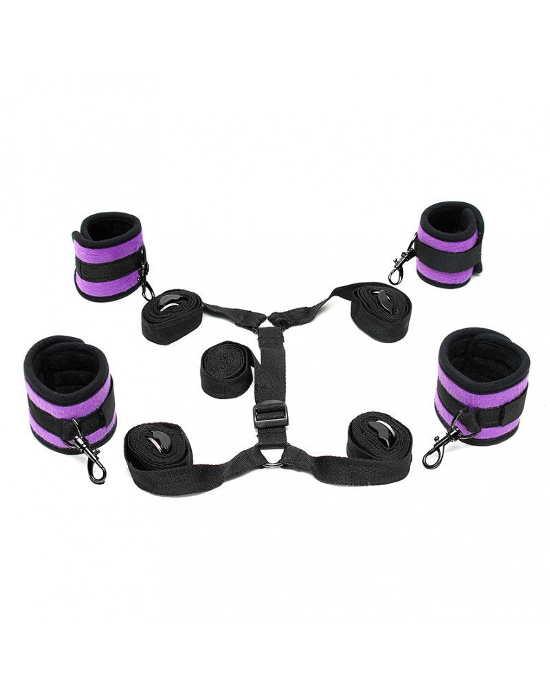 5: Rimba - Soft Bondage Unter dem Bett oder matrass Fessel set