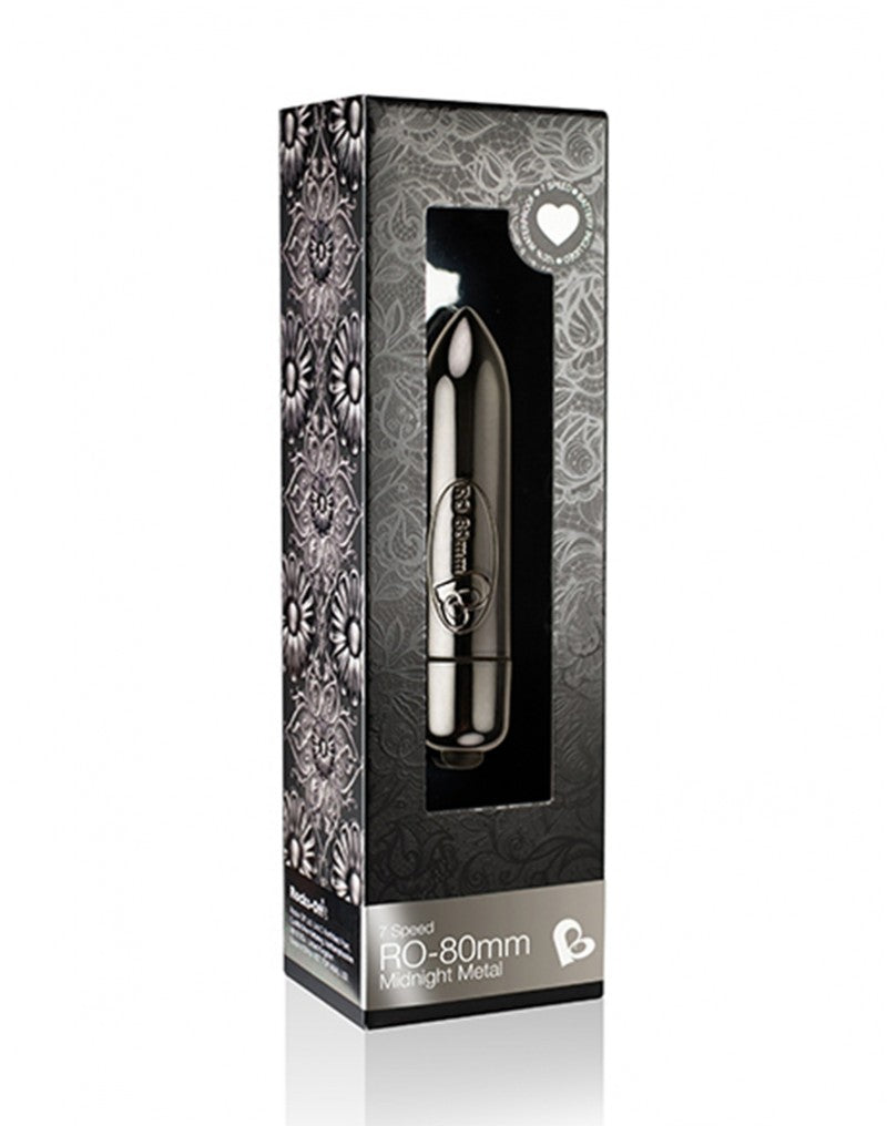 2: Rocks-Off RO-80mm Midnight Metal - Bullet vibrator