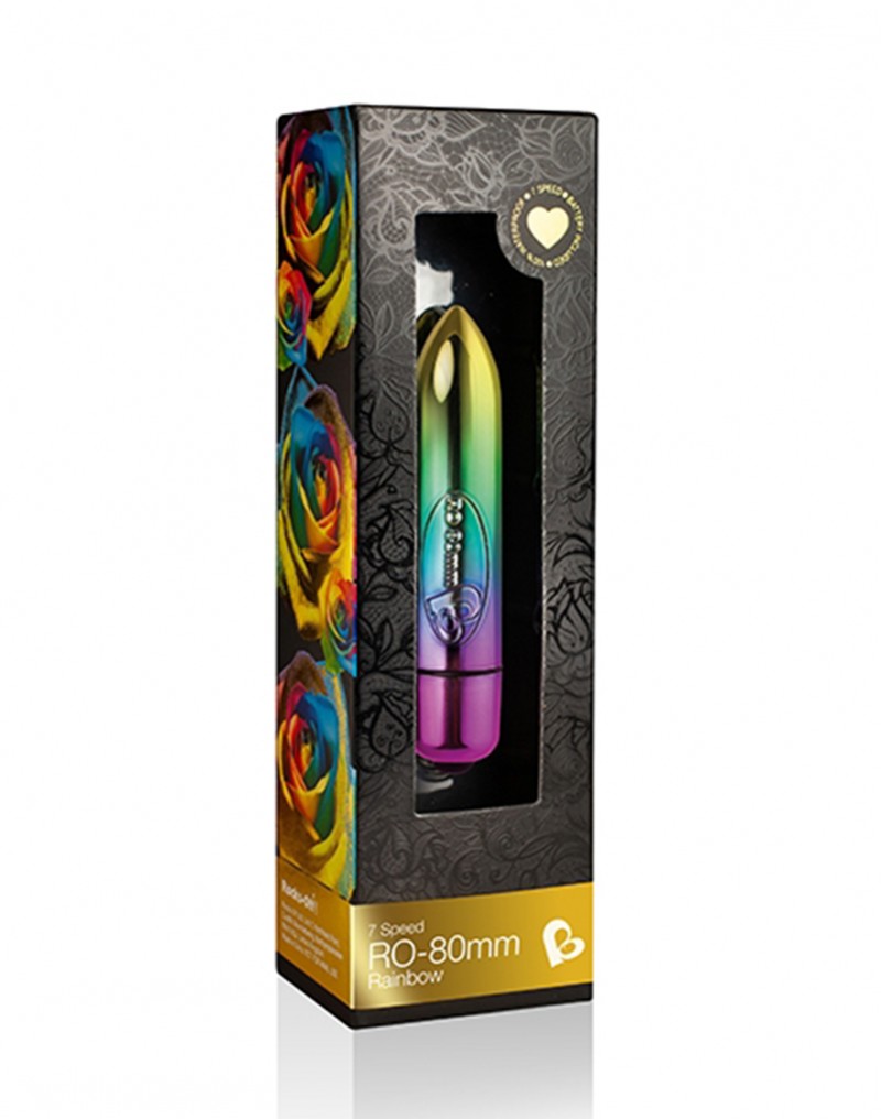2: Rocks-Off RO-80mm Rainbow - Bullet vibrator