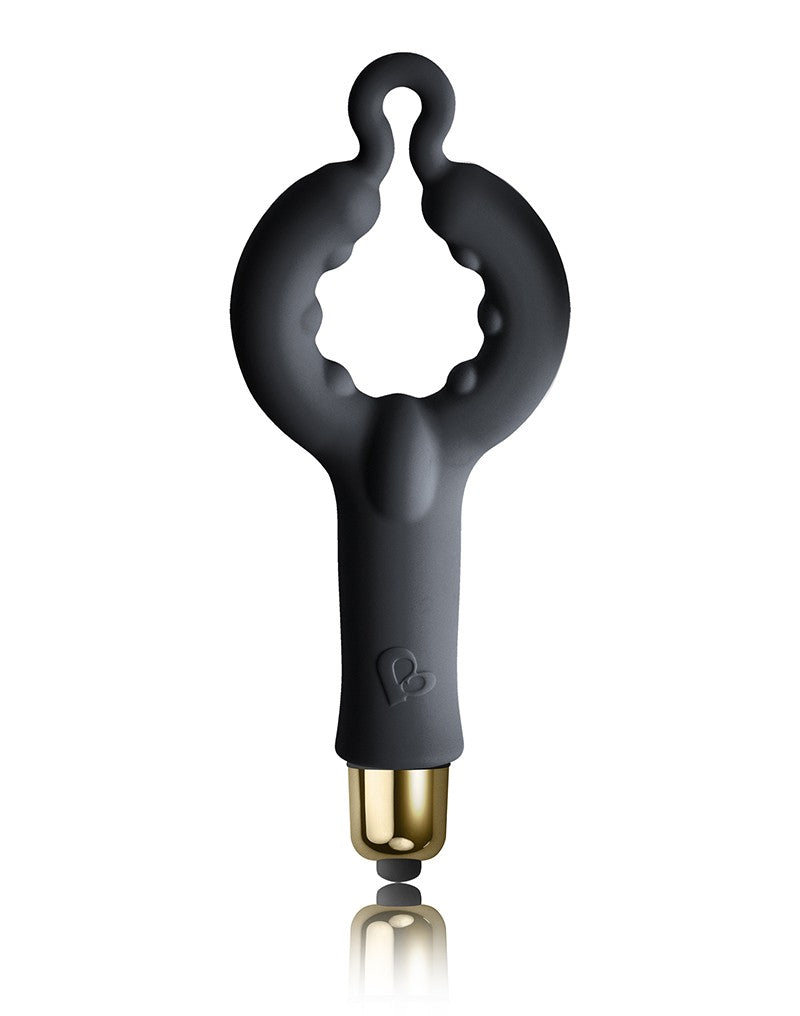 5: Rocks-Off - Be Mine Set - Cockring, Bullet und Anal Vibrator - Schwarz / Gold