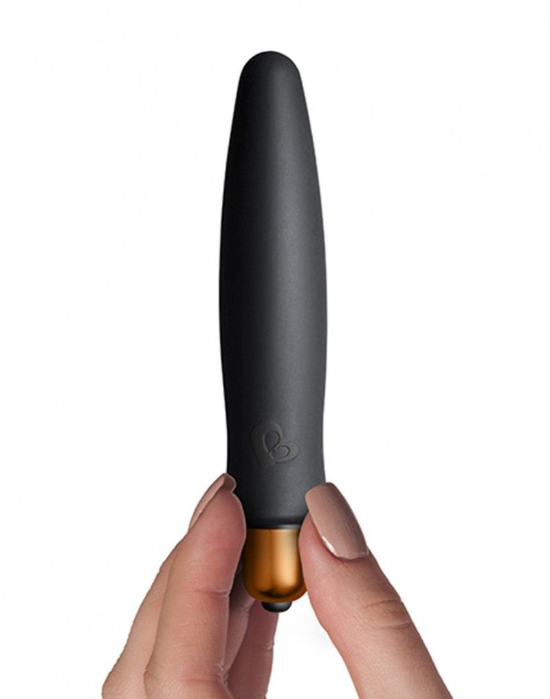 7: Rocks-Off - Dark Desires Kit - Bullet Vibrator mit Ärmeln - Schwarz / Gold