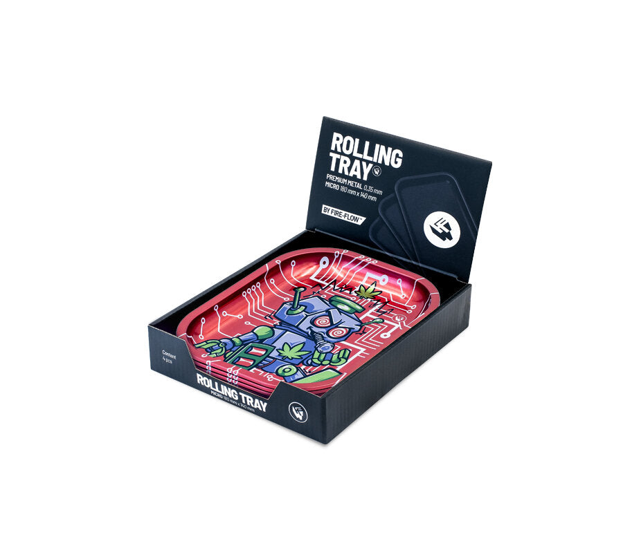 Rolling Tray - 18 x 14cm - 420 Robot 3/4