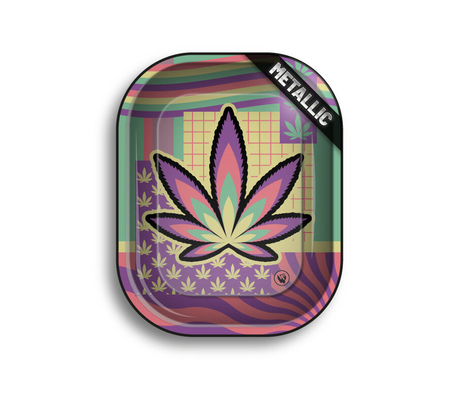 Rolling Tray - 18 x 14cm - Leaves 36 4/4