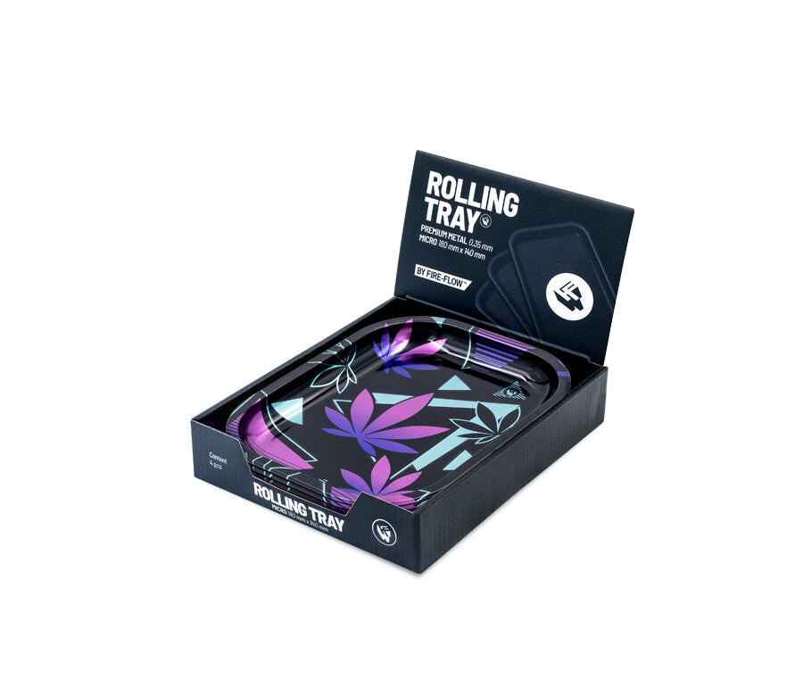 Rolling Tray - 18 x 14cm - Leaves 37 2/4