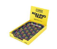 Rolling Tray - 27.5 x 17.5cm - Clipper Logo Rainbow