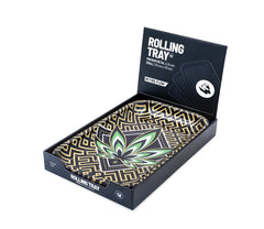 Rolling Tray - 27.5 x 17.5cm - Leaves 34 4/4