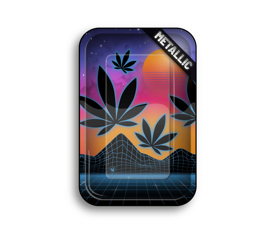 Rolling Tray - 27.5 x 17.5cm - Leaves 37 3/4