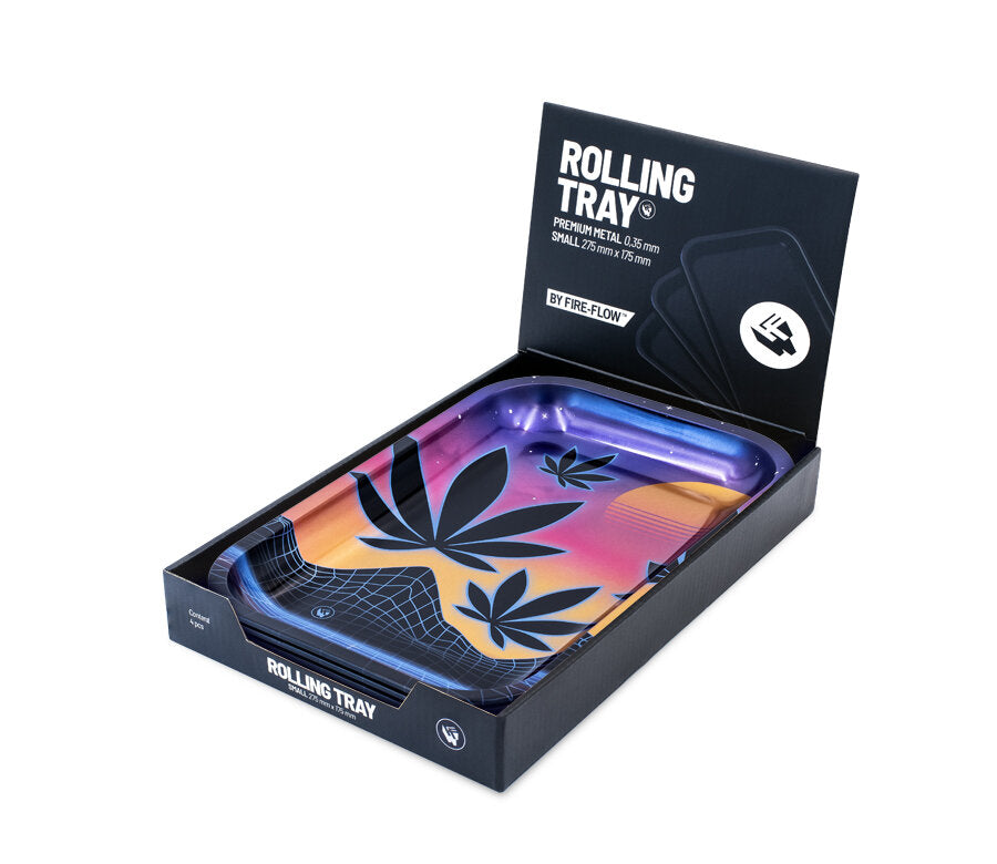 Rolling Tray - 27.5 x 17.5cm - Leaves 37 3/4