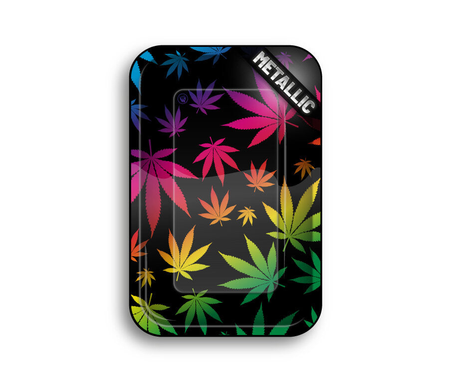 Rolling Tray - 27.5 x 17.5cm - Leaves Gradient