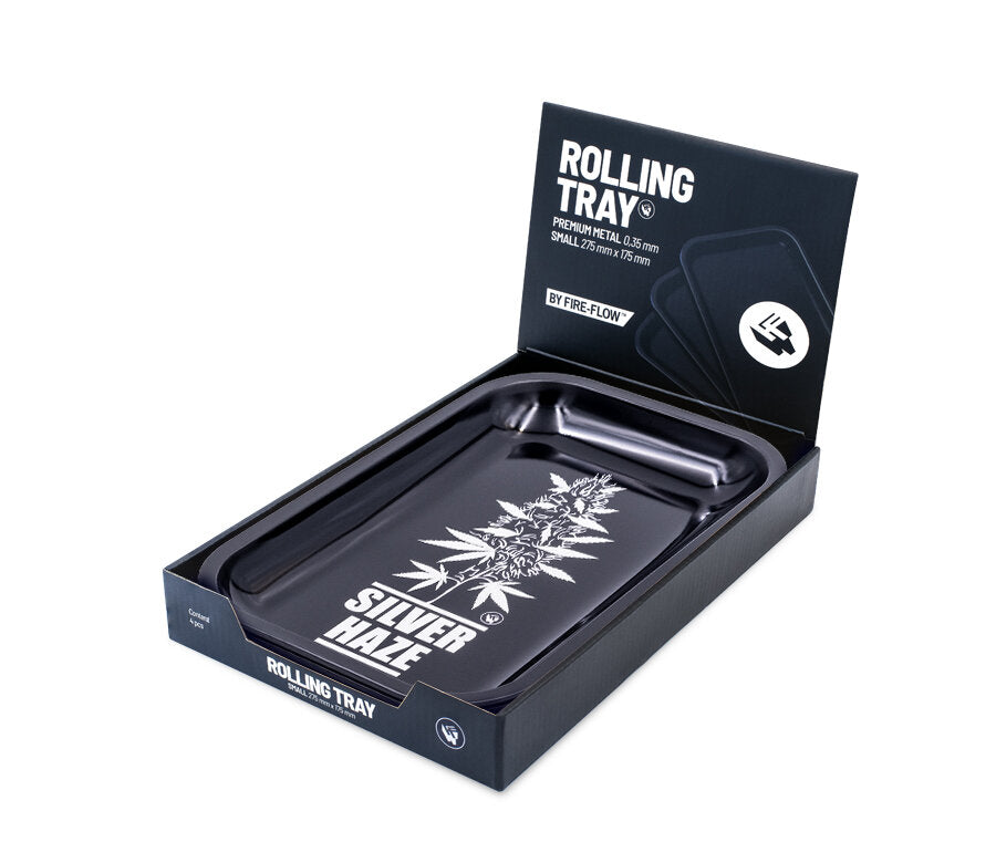 Rolling Tray - 27.5 x 17.5cm - Plantz Silver Haze