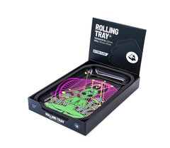 Rolling Tray - 27.5 x 17.5cm - Trippy Alien