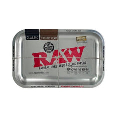 RAW Metal Rolling Tray Silver 