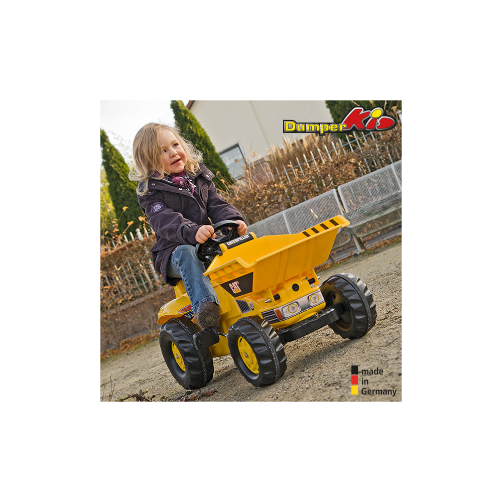 RollyToys rollyDumper Kid CAT mit Kippschaufel