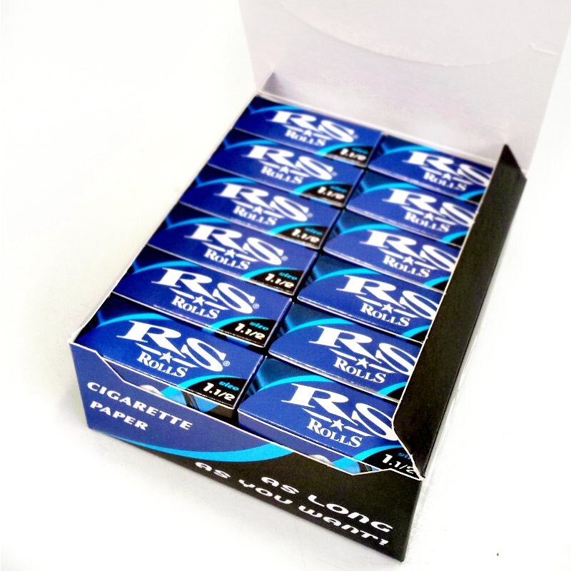 RS Rolls - Blue - King Size - Box - 24 Stück