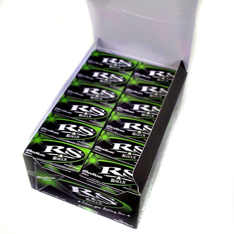 RS Rolls - Green - Slim - Box - 24 Stück