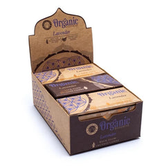 Rückfluss Räucherkegel - Organic Goodness - Lavendel - Display - 6 x 12 Stück