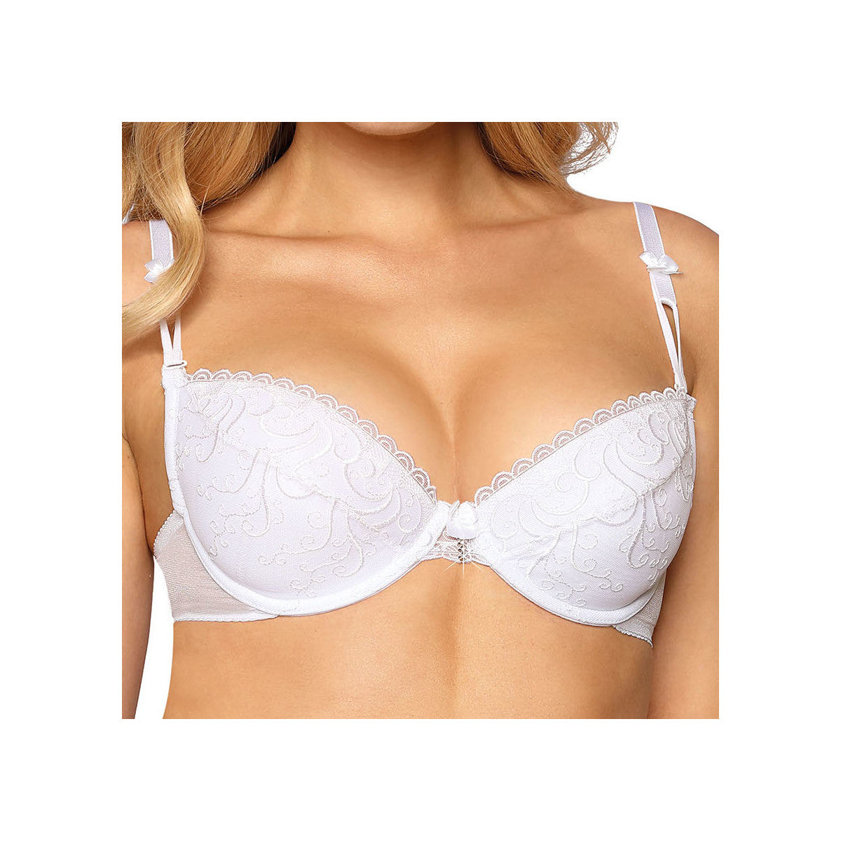 RZ Anuk push-up bra white
