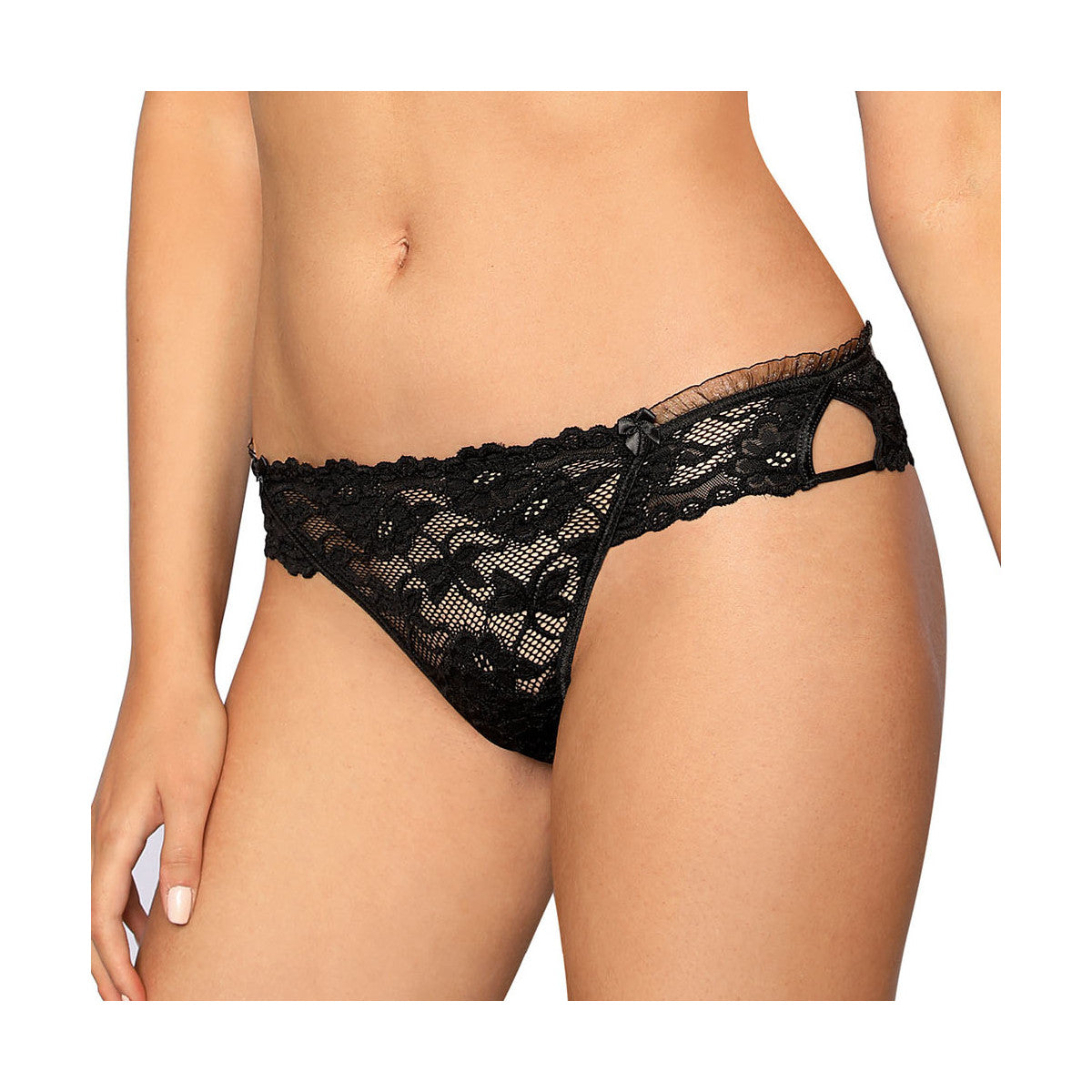 V-9472 garter belt purple