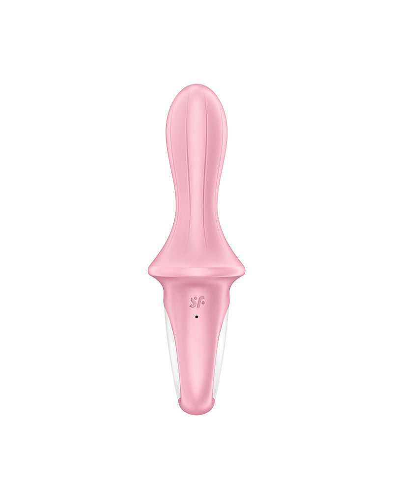 Satisfyer - Air Pump Booty 5+ - Aufblasbarer Anal-Vibrator (mit App-Steuerung) - Pink