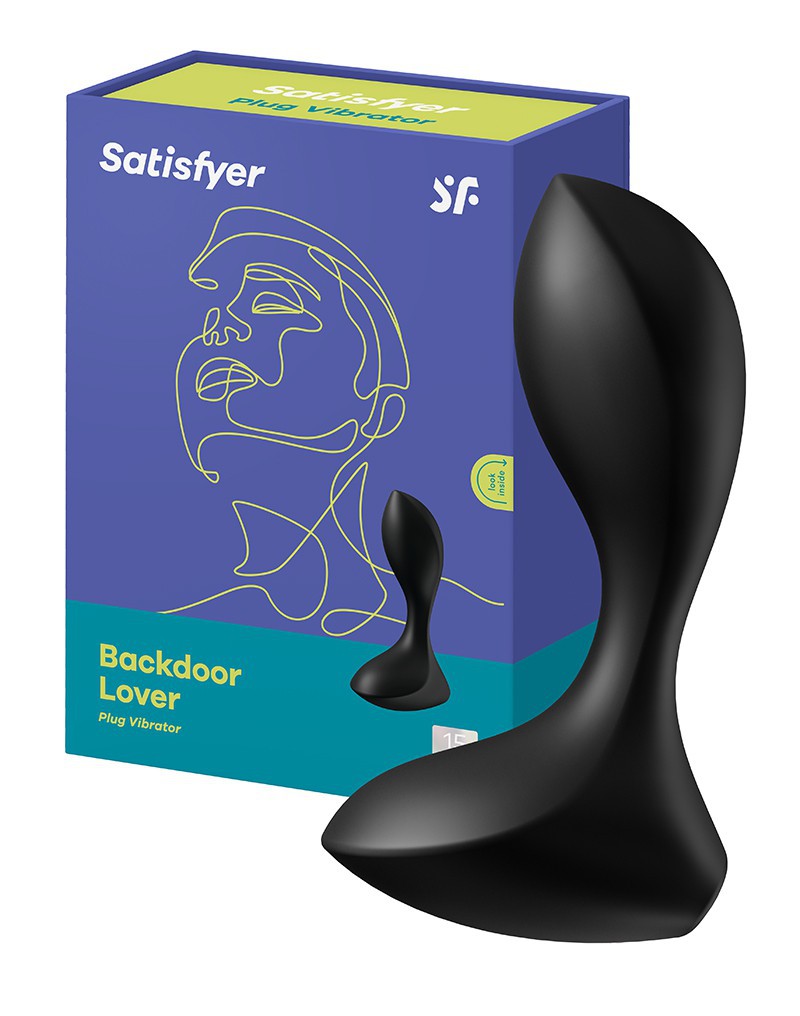Satisfyer - Backdoor Lover - Anal Vibrator - Schwarz
