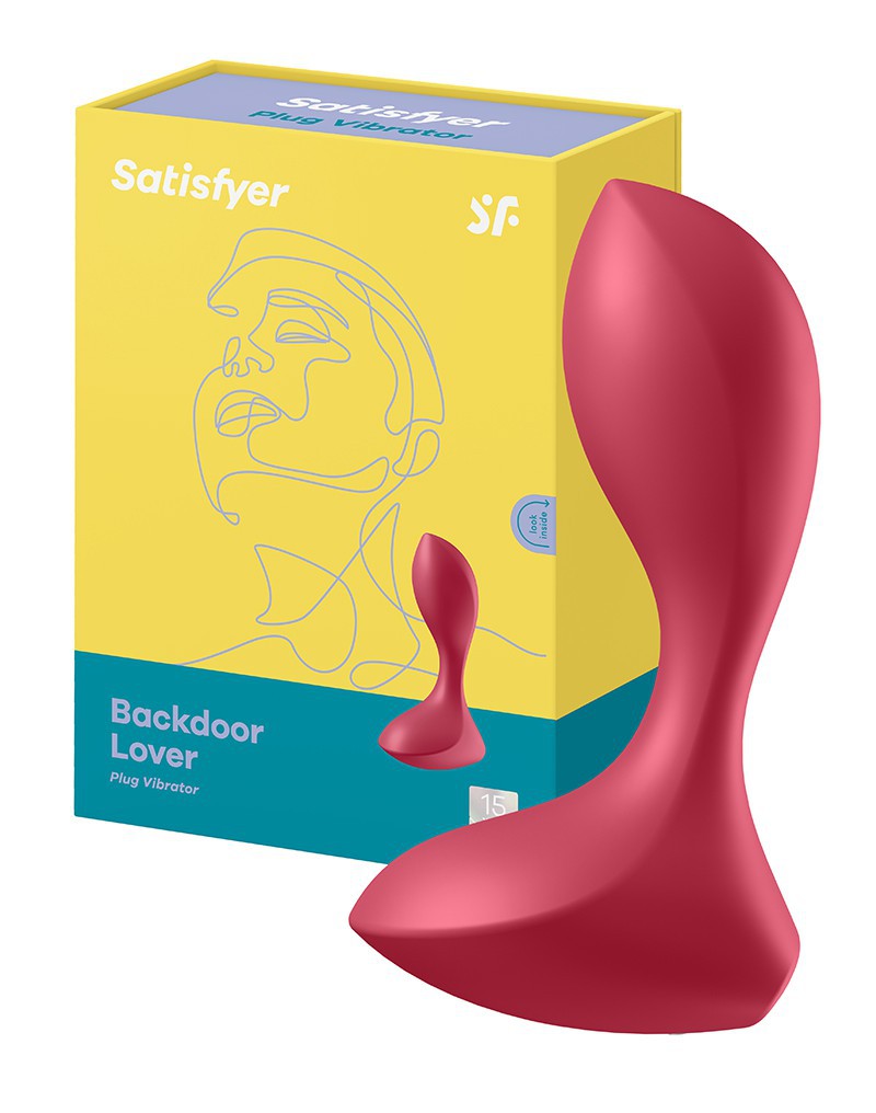 7: Satisfyer - Backdoor Lover - Anal Vibrator - Rot