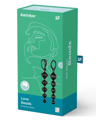 2: Satisfyer Love Beads Black (set of 2)