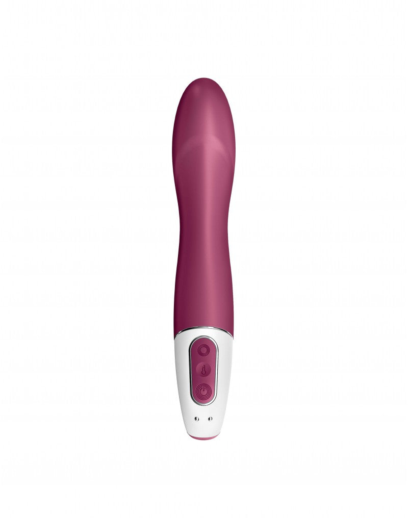 8: Satisfyer - Big Heat - Heizender G-Punkt-Vibrator - Berry