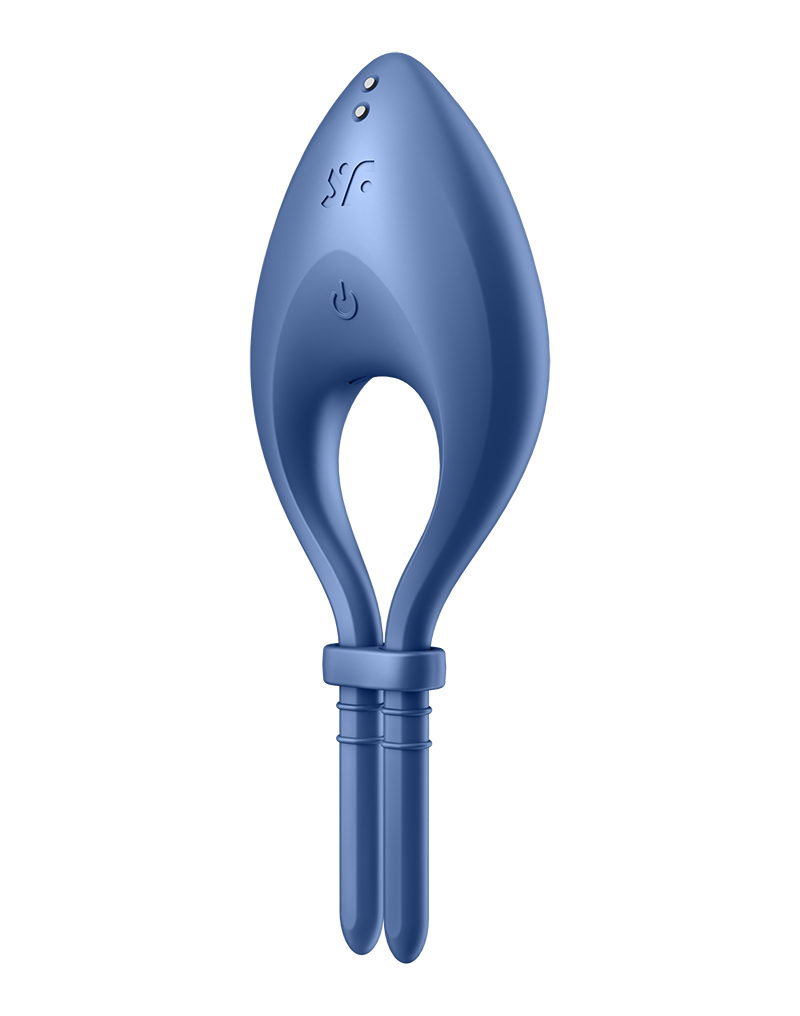 Satisfyer - Bullseye - Cockring-Vibrator - Blau