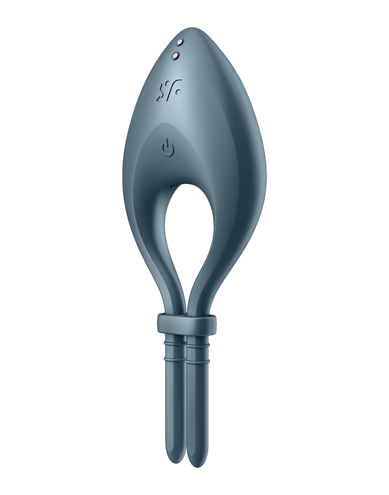 Satisfyer - Bullseye - Cockring-Vibrator - Dunkelblau