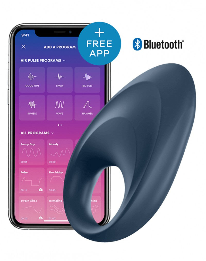 3: Satisfyer Cock Ring Mighty One / incl. Bluetooth and App