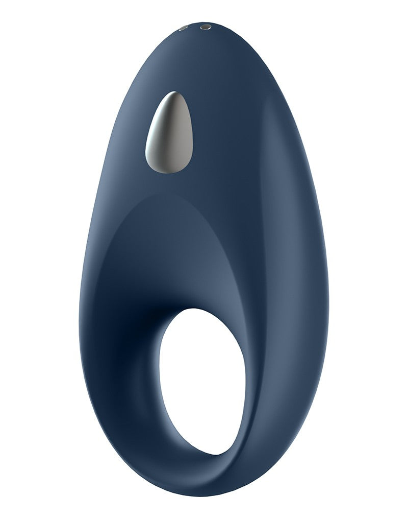LoveToy - Drip Knights Ring - Vibrierende Penishülse (Ø 3,7 cm) - Schwarz