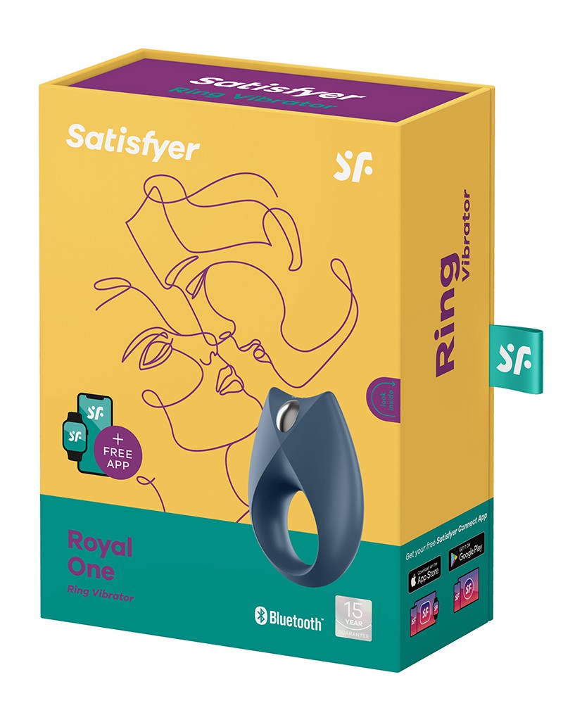 Satisfyer Cock Ring Royal One / incl. Bluetooth and App