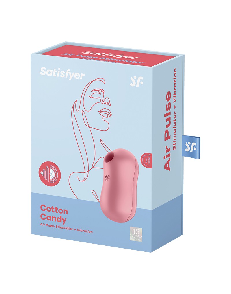 2: Satisfyer - Cotton Candy - Luftimpuls-Vibrator - Rosa