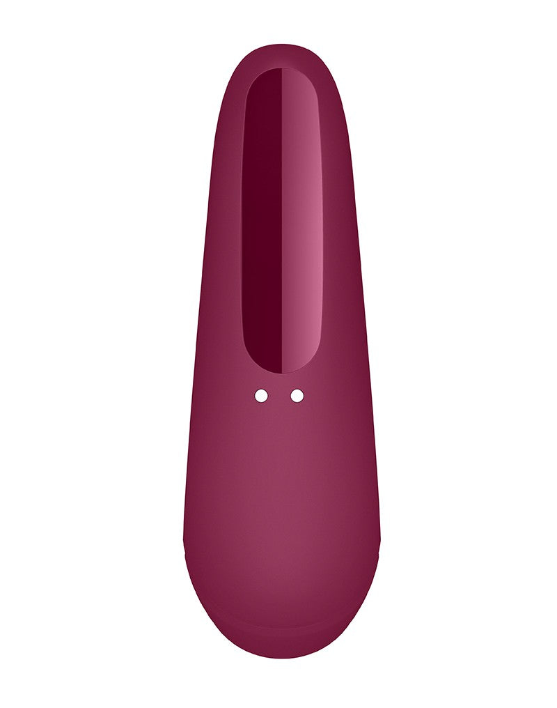 6: Satisfyer Curvy 1+ Rose Red / incl. Bluetooth and App