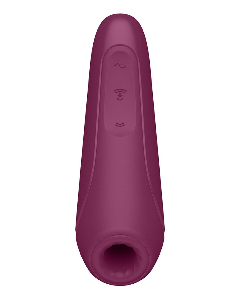 7: Satisfyer Curvy 1+ Rose Red / incl. Bluetooth and App