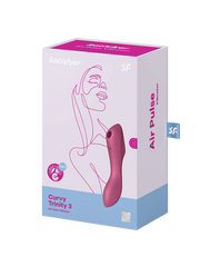 Satisfyer - Curvy Trinity 3 - 3-in-1 Vibrator - Rot