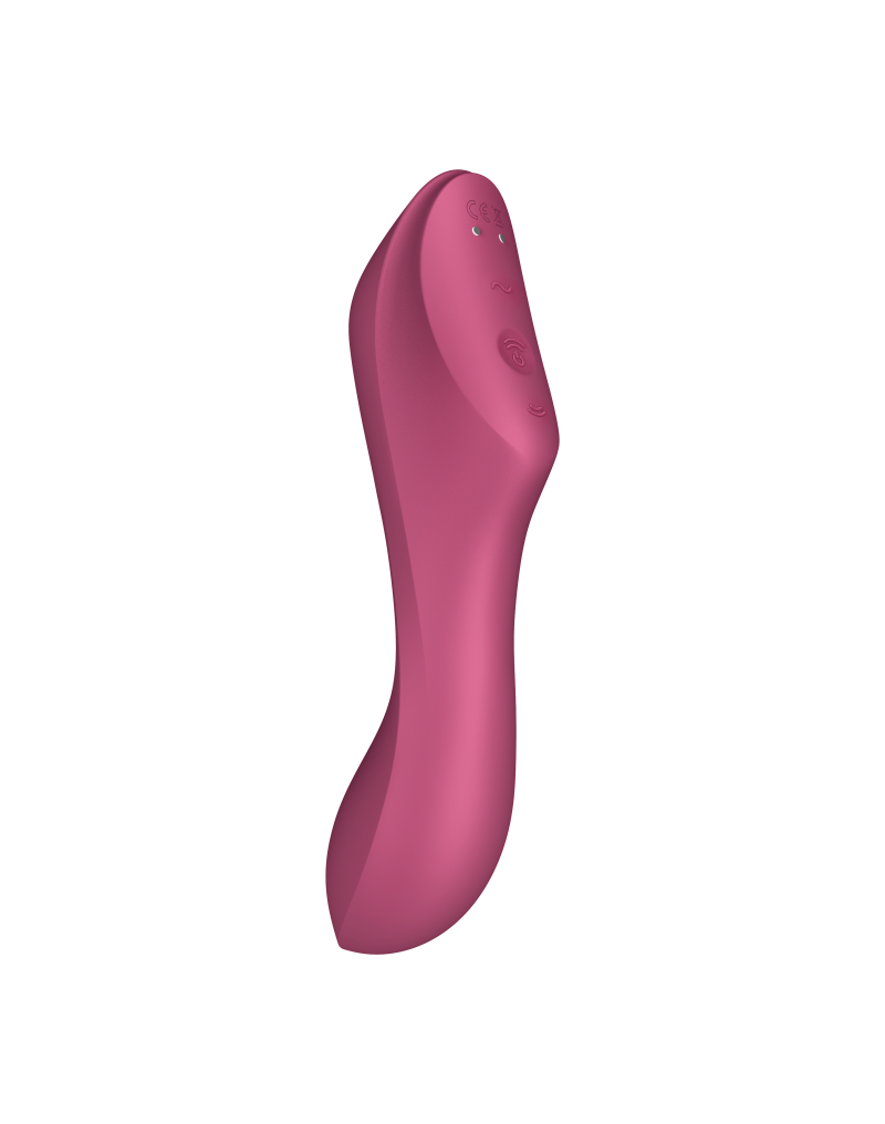 Satisfyer - Curvy Trinity 3 - 3-in-1 Vibrator - Rot