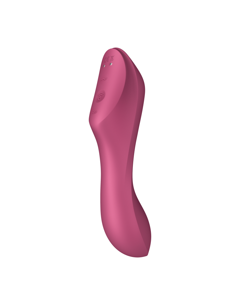 Satisfyer - Curvy Trinity 3 - 3-in-1 Vibrator - Rot