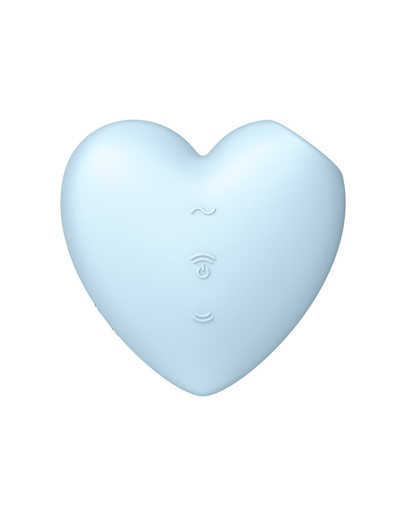 4: Satisfyer - Cutie Heart - Luftimpuls-Vibrator - Blau